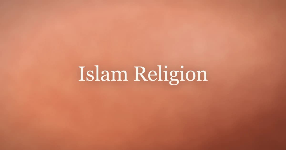 Islam Religion: Number of Followers Worldwide