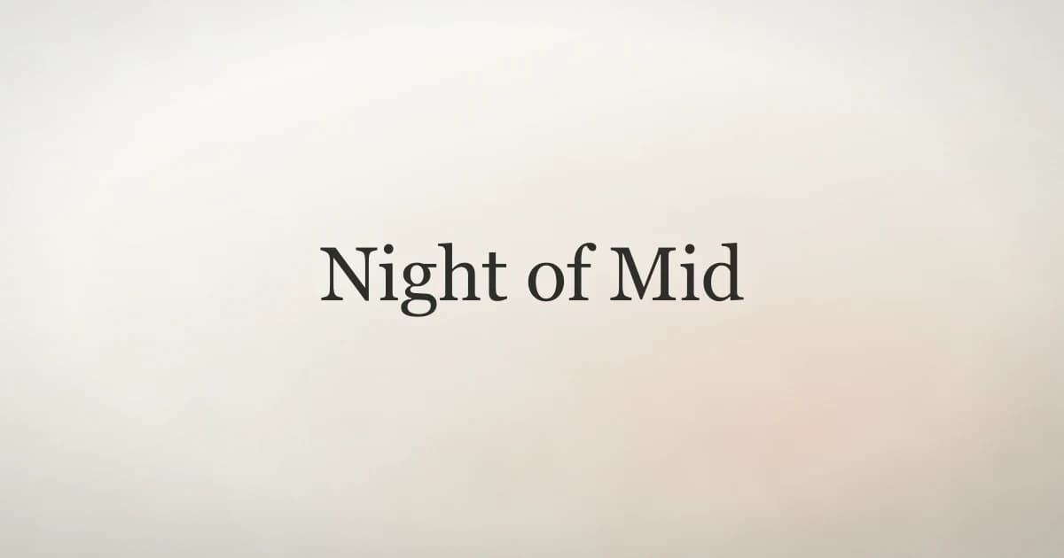 Night of Mid-Shaban: What Islam Teaches Us