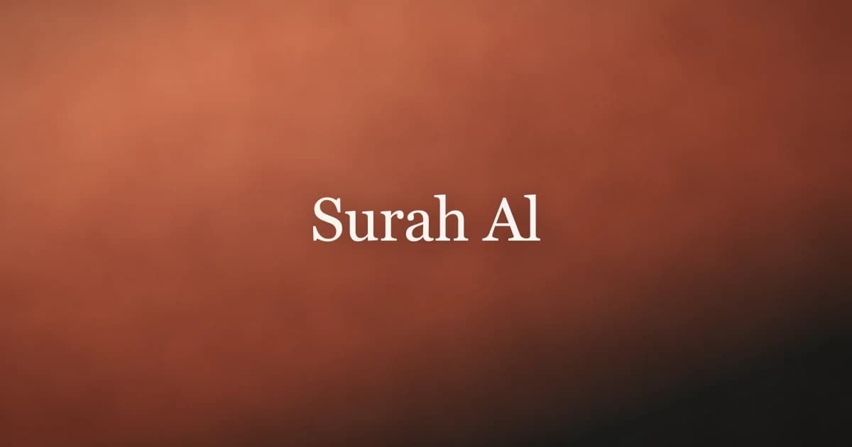 Surah Al-Asr: Meaning, Benefits, and Daily Wisdom