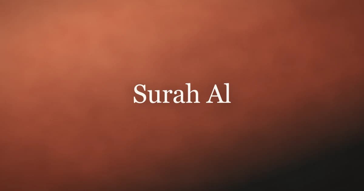Surah Al-Bayyinah: Meaning and Benefits