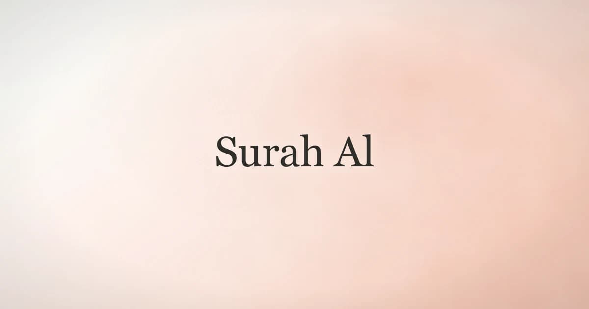 Surah Al-Fil: Meaning, Story, and Benefits