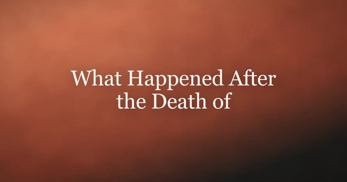 What Happened After the Death of Prophet Muhammad