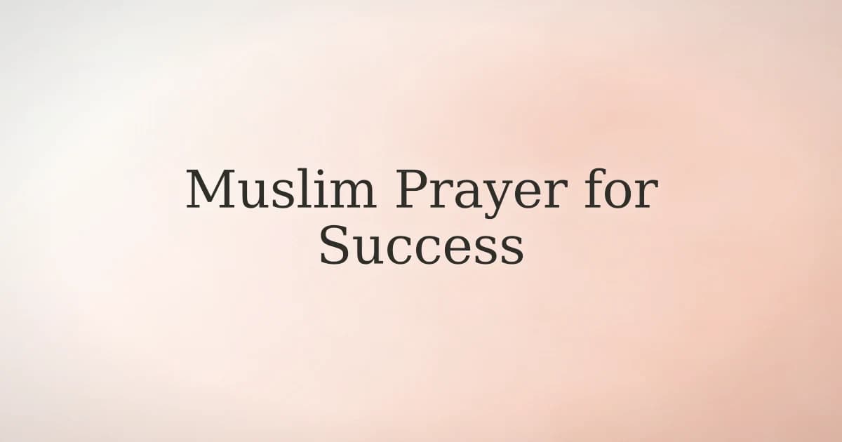 Hands raised in supplication at dawn, a Muslim praying for success and divine guidance